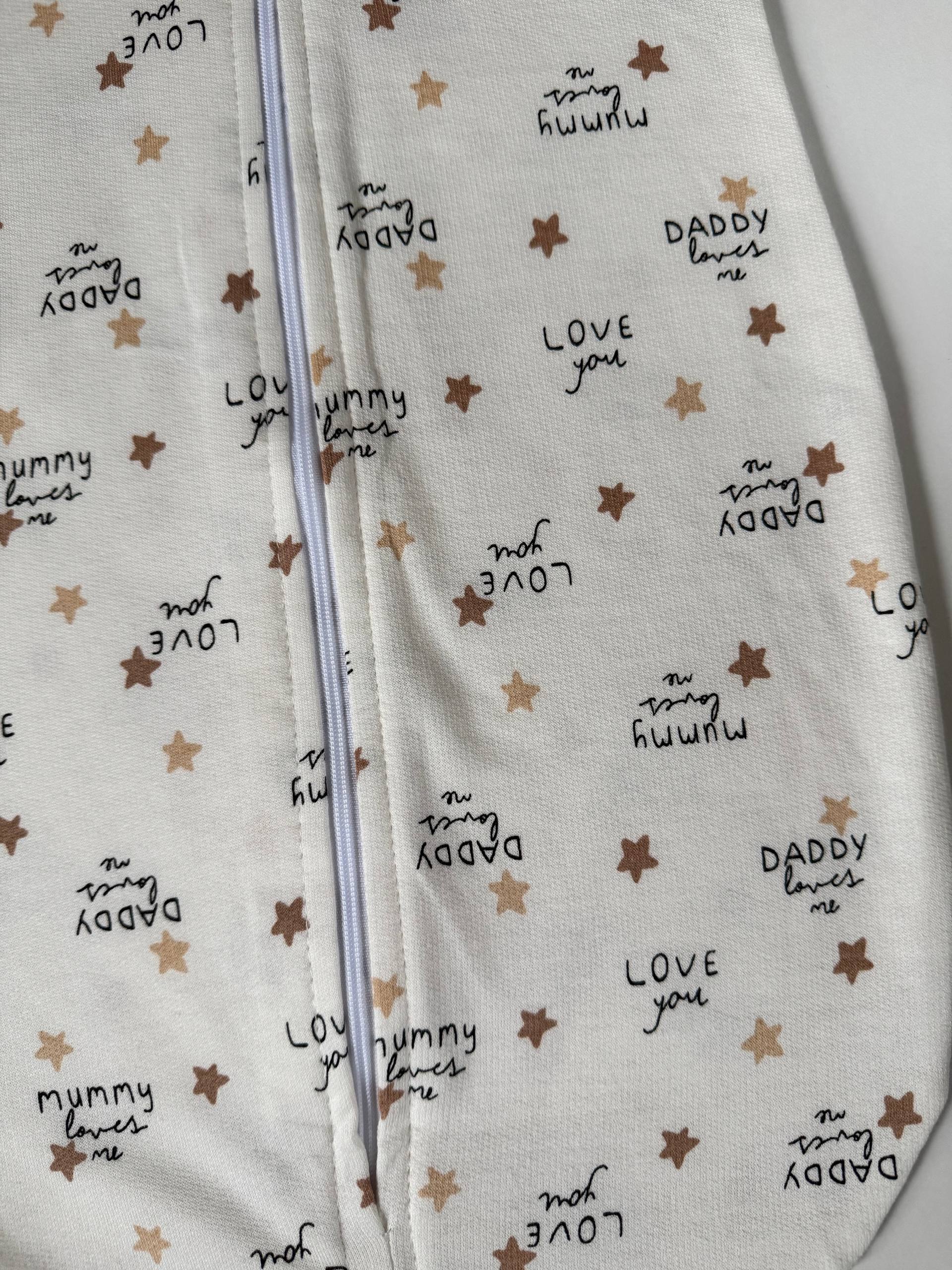 Кокон для новонароджених футер 56-62 європелюшка на блискавці - Фото 3 | Дитячий одяг Store Olivka