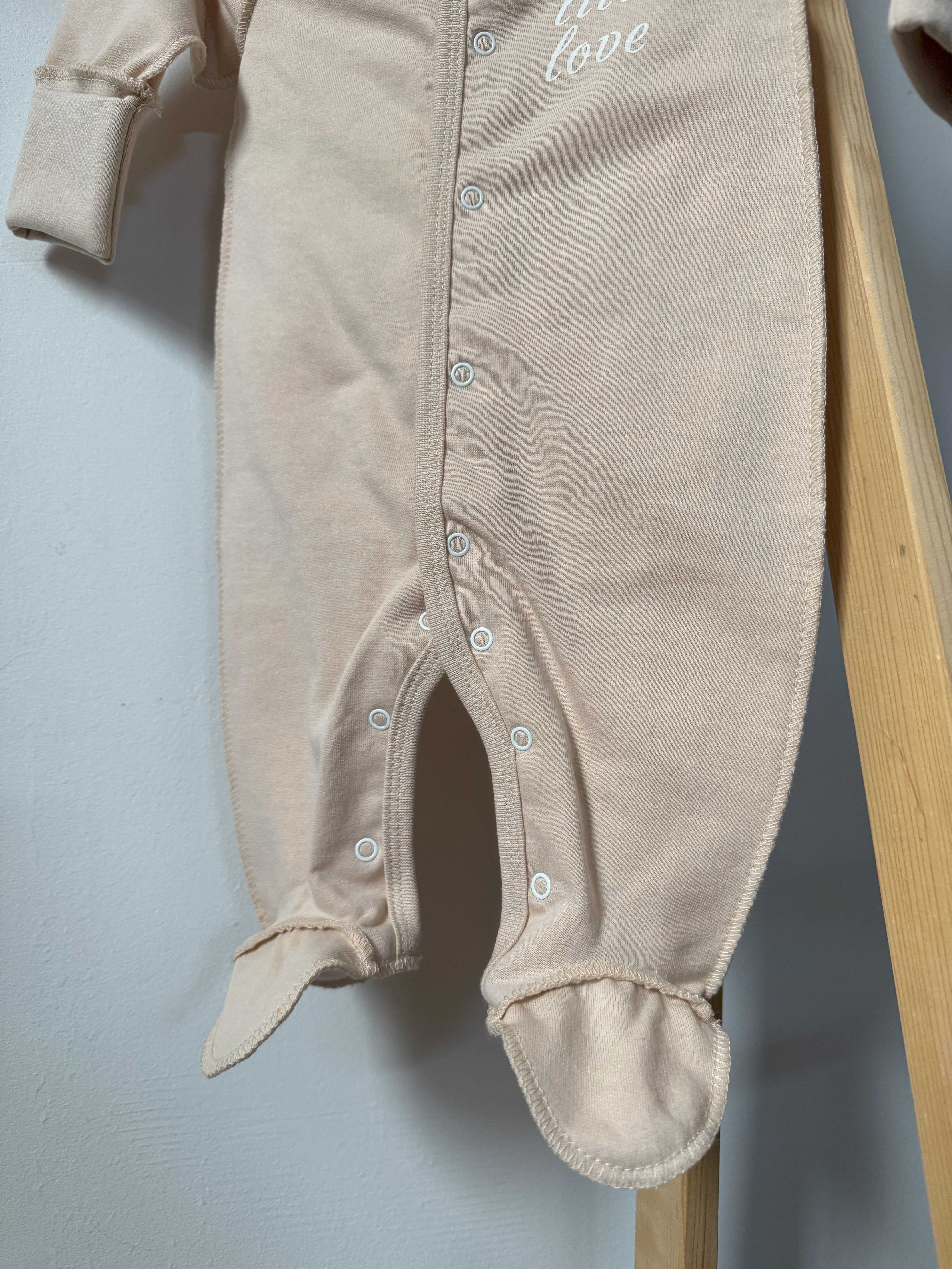 Чоловічок для новонароджених футер 56 - Фото 4 | Дитячий одяг Store Olivka