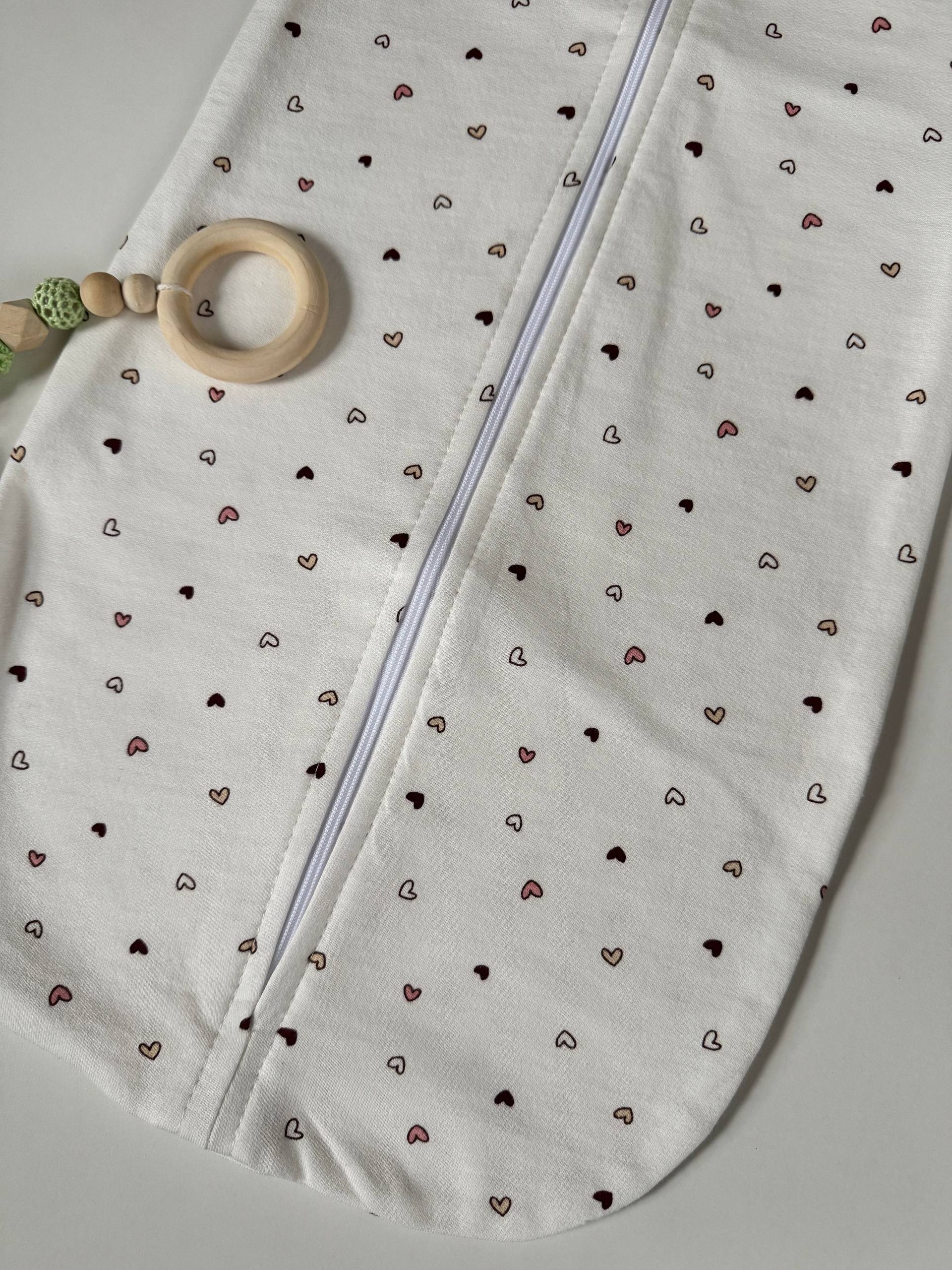 Кокон для новонароджених футер 56-62 європелюшка на блискавці - Фото 3 | Дитячий одяг Store Olivka