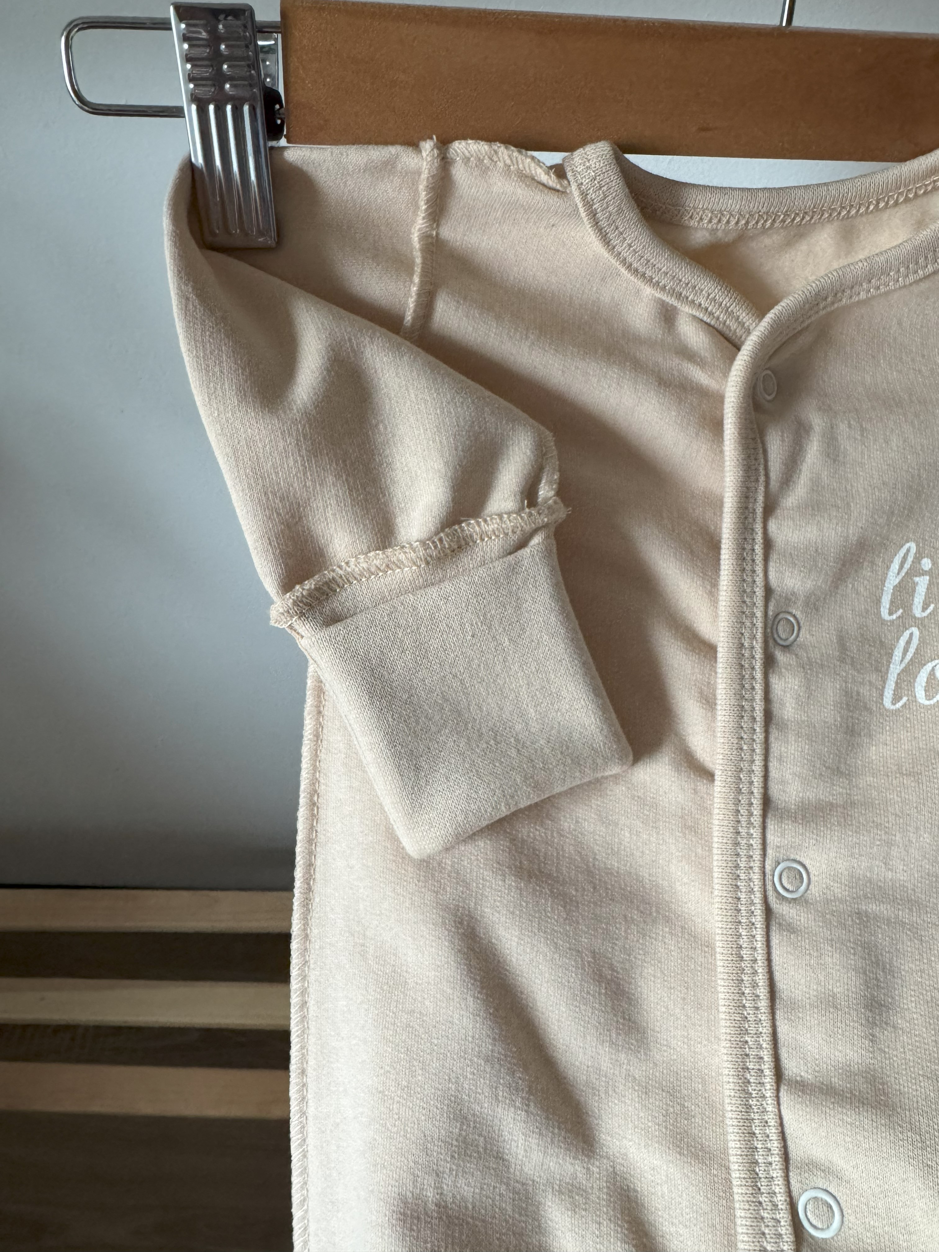 Чоловічок для новонароджених футер 56 - Фото 3 | Дитячий одяг Store Olivka