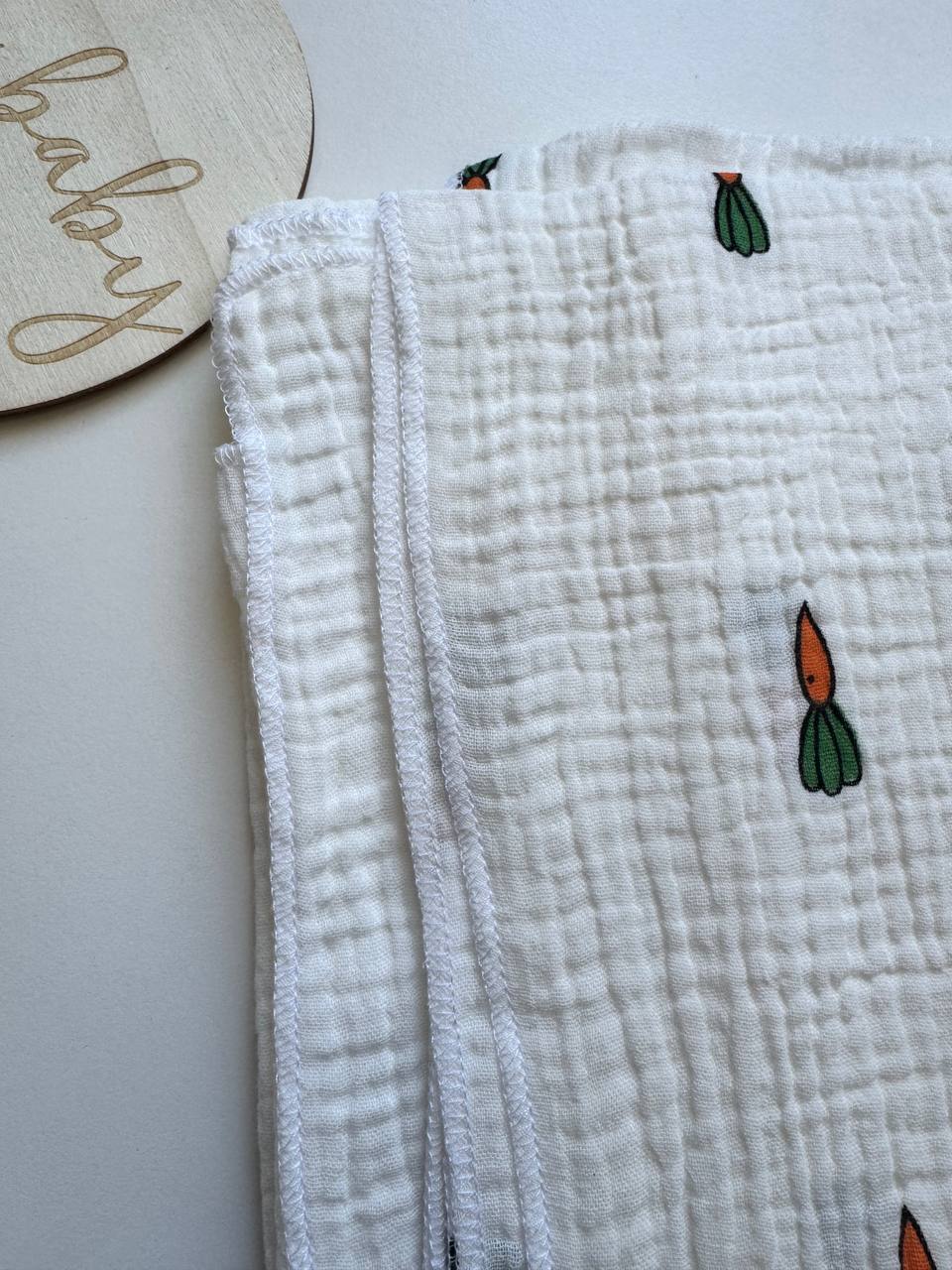 Пелюшка / муслін - Фото 2 | Дитячий одяг Olivka Store