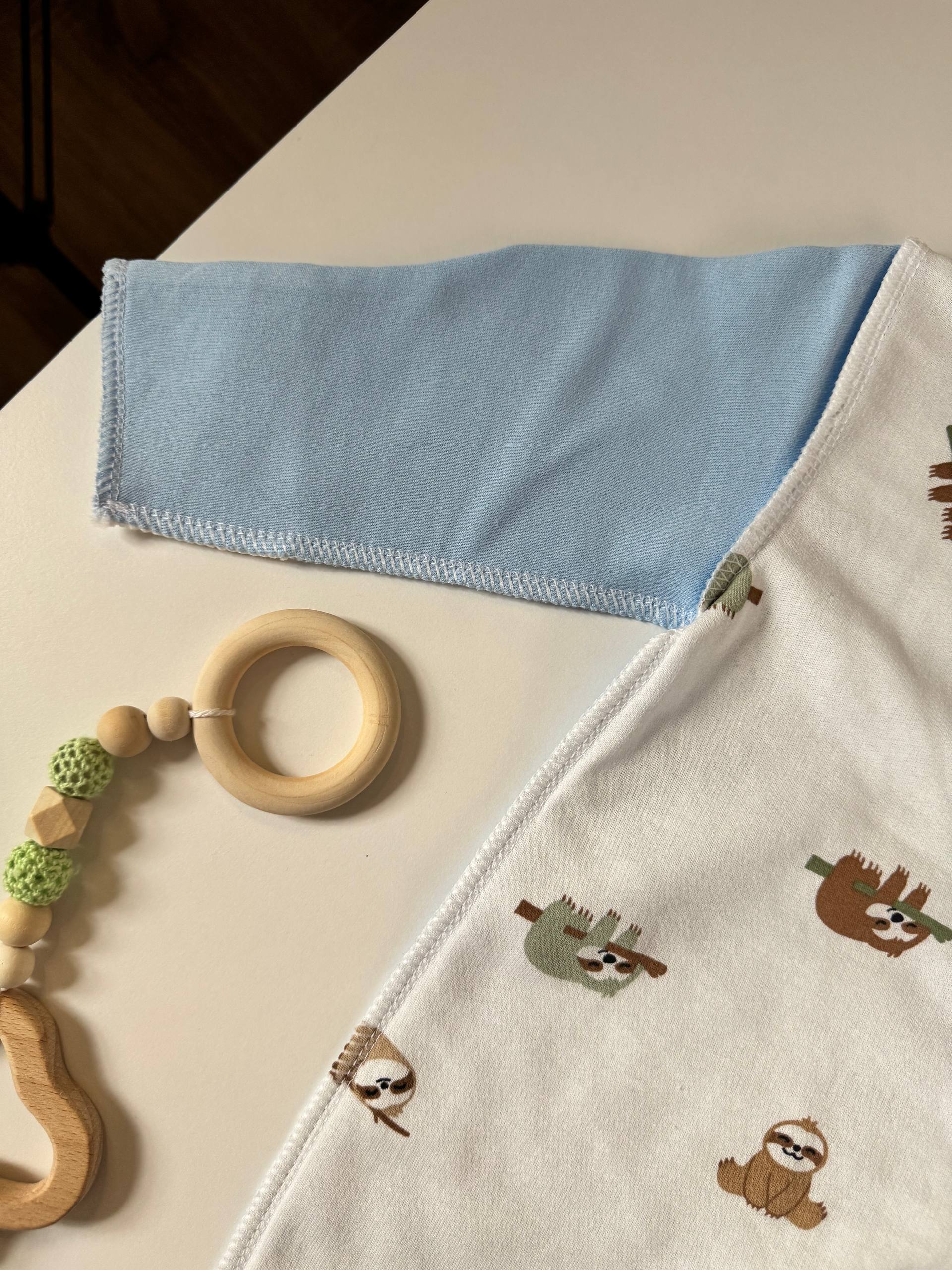 Чоловічок для новонароджених футер 56 - Фото 4 | Дитячий одяг Store Olivka