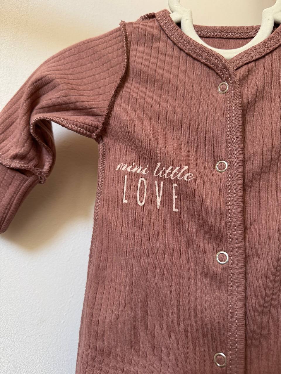 Чоловічок для новонароджених інтерлок 56 - Фото 2 | Дитячий одяг Store Olivka