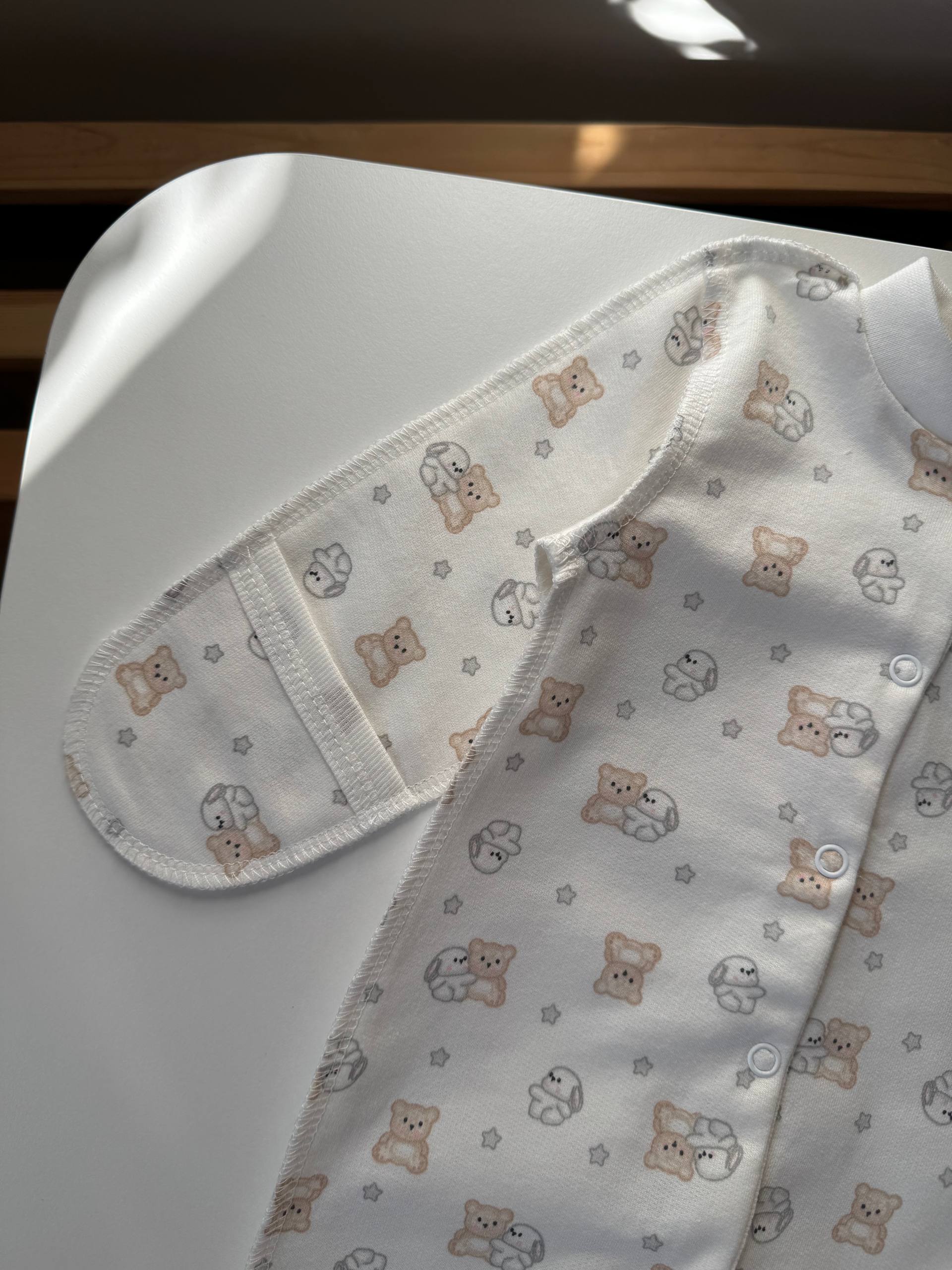 Чоловічок / футер / 56-62 - Фото 2 | Дитячий одяг Olivka Store