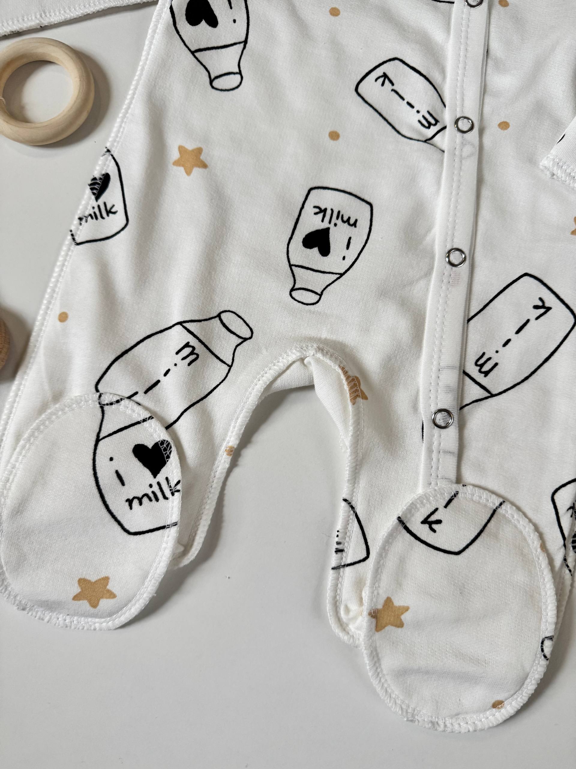 Чоловічок / футер / 56 - Фото 3 | Дитячий одяг Olivka Store