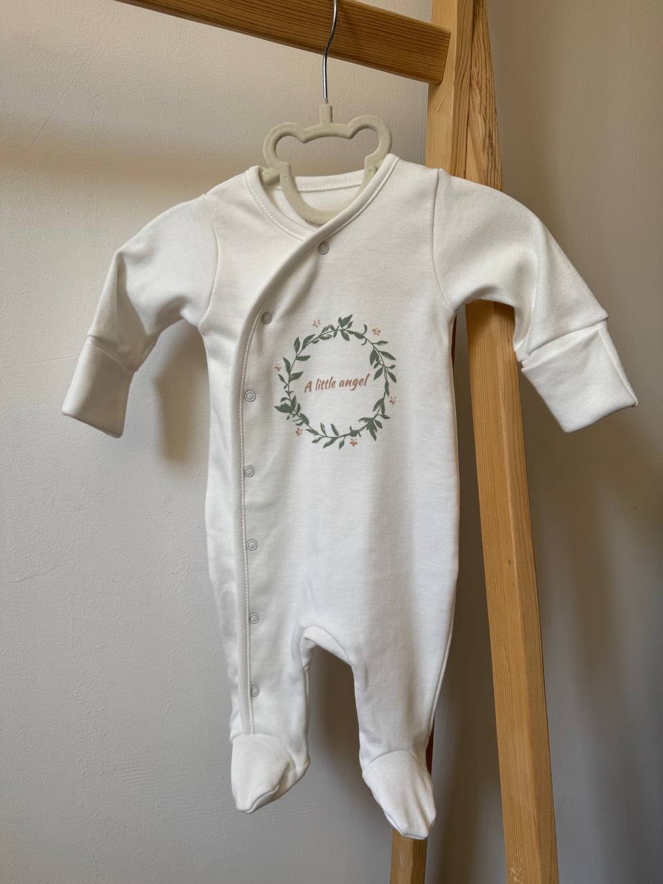 Чоловічок для новонароджених інтерлок 56 - Головне фото | Дитячий одяг Store Olivka