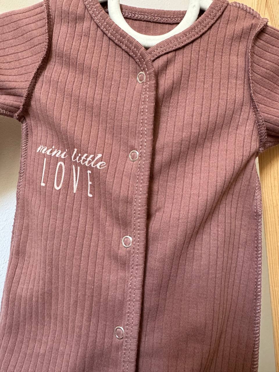 Чоловічок для новонароджених інтерлок 56 - Фото 3 | Дитячий одяг Store Olivka