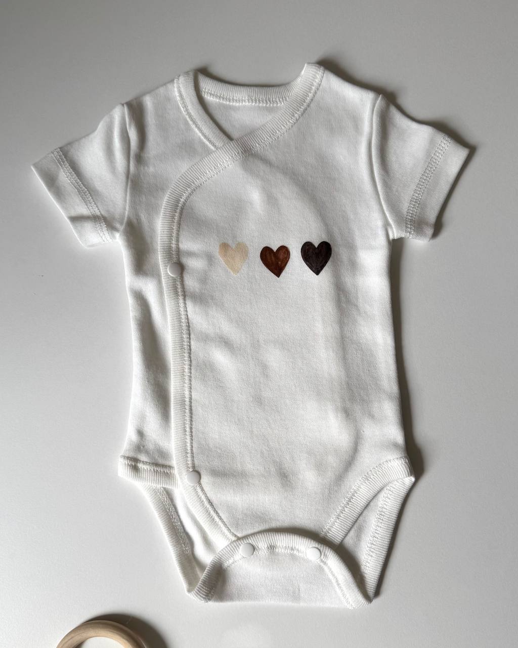 Боді для новонароджених інтерлок 56 короткий рукав - Головне фото | Дитячий одяг Store Olivka