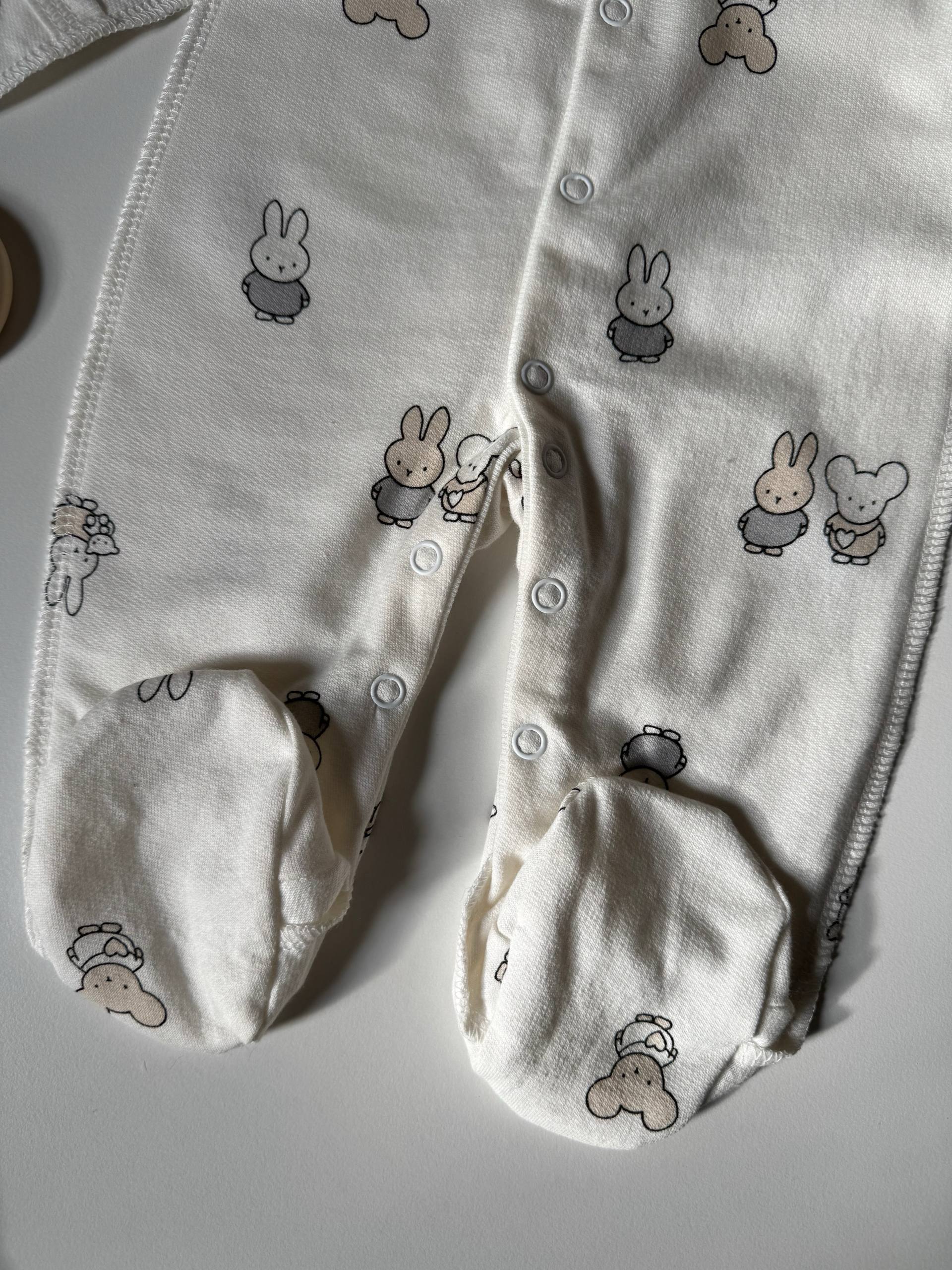 Чоловічок для новонароджених футер 56-62 - Фото 4 | Дитячий одяг Olivka Store