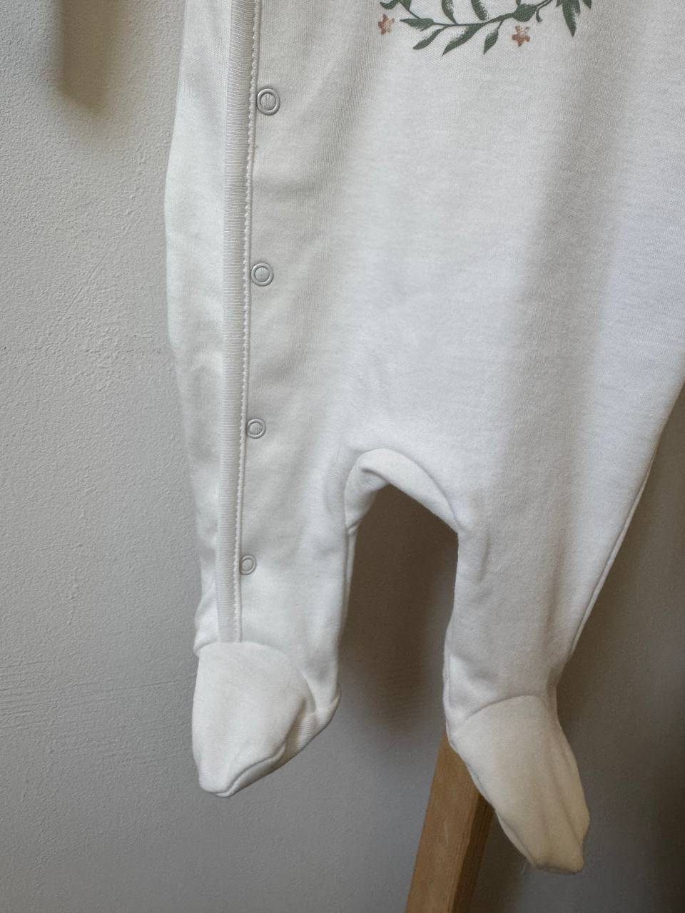 Чоловічок для новонароджених інтерлок 56 - Фото 3 | Дитячий одяг Store Olivka