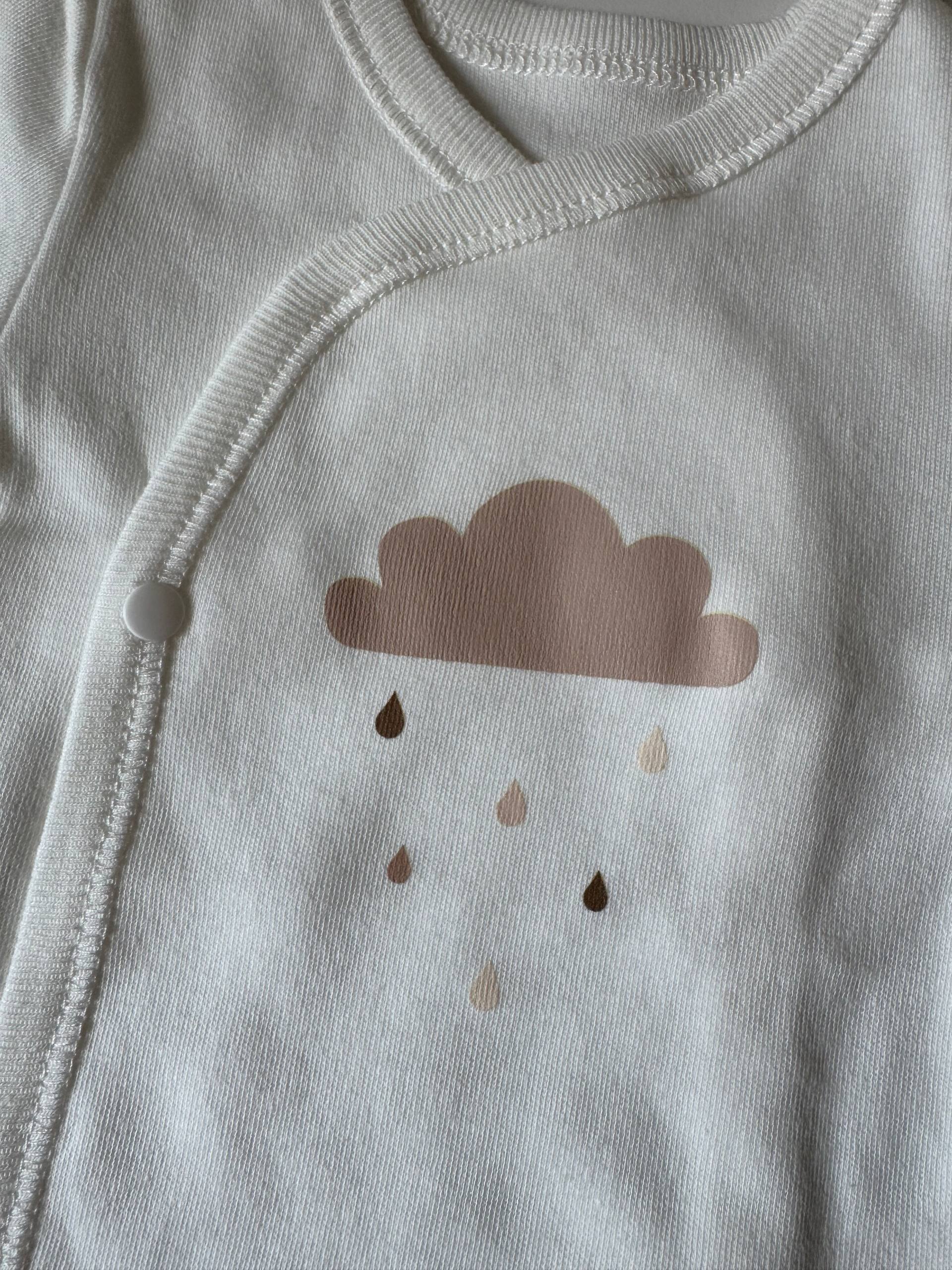 Боді для новонароджених інтерлок 56 короткий рукав - Фото 2 | Дитячий одяг Store Olivka