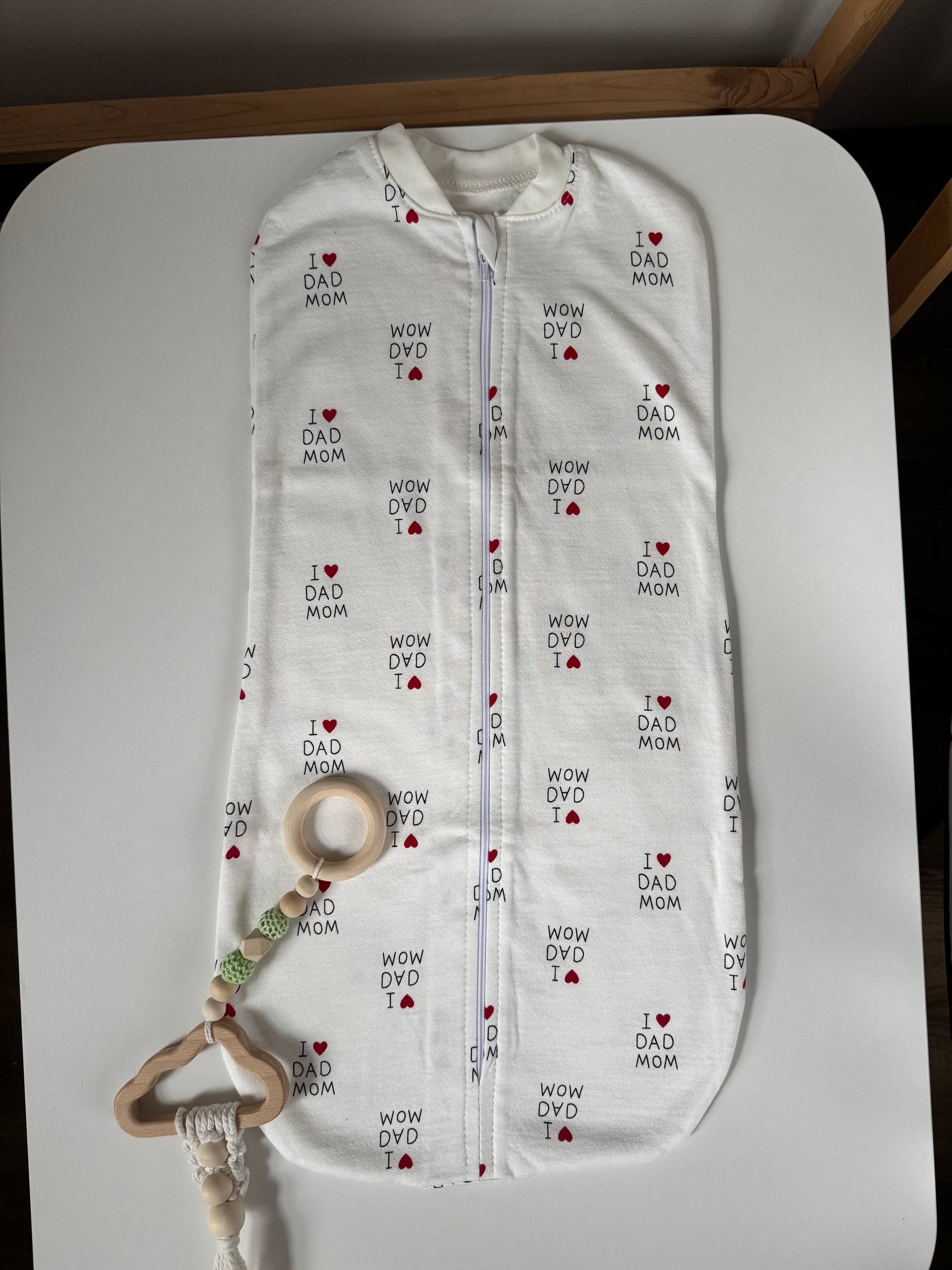 Кокон для новонароджених футер 56-62 європелюшка на блискавці - Головне фото | Дитячий одяг Store Olivka