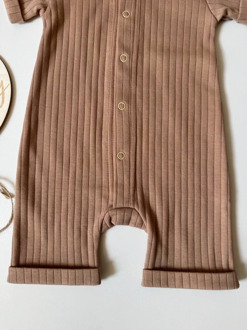 Пісочник / інтерлок / 56 / 62 - Фото 3 | Дитячий одяг Olivka Store