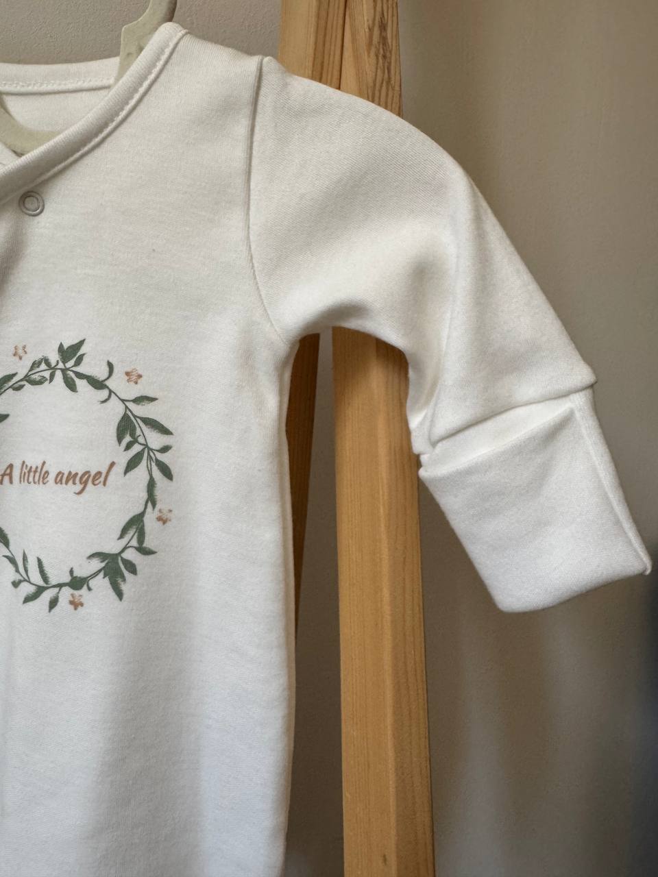 Чоловічок для новонароджених інтерлок 56 - Фото 4 | Дитячий одяг Store Olivka